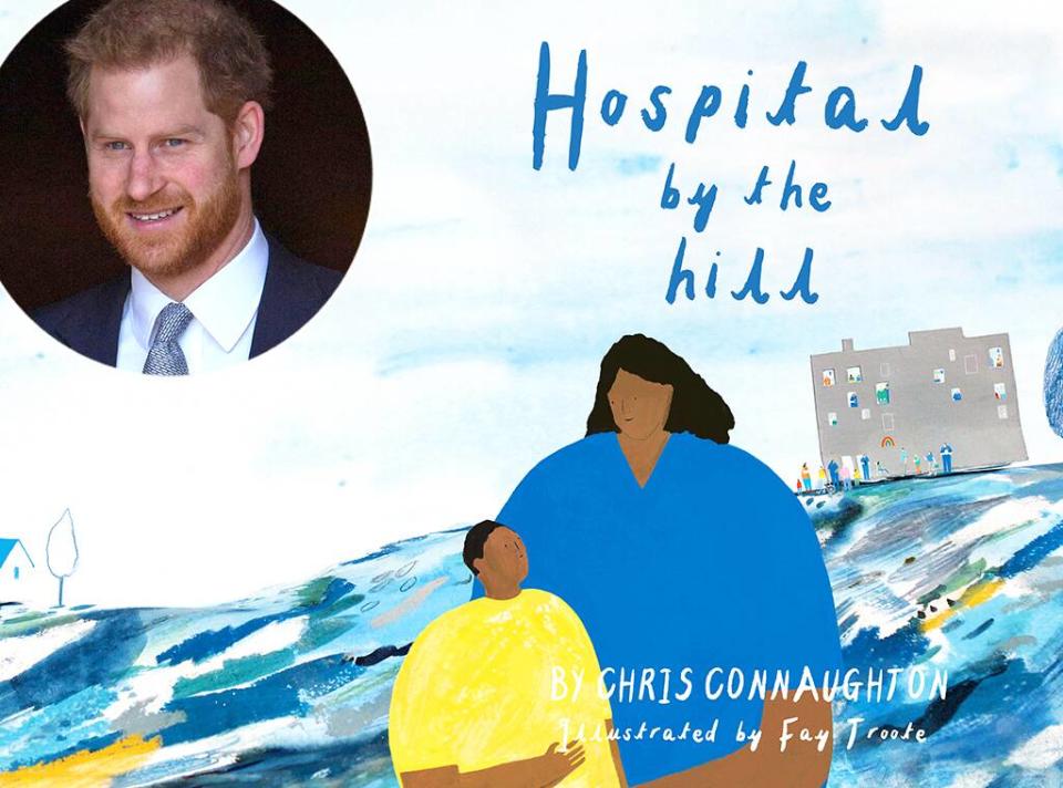 Prince Harry, Hospital by the Hill, book cover