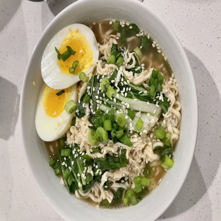 ramen in a bowl