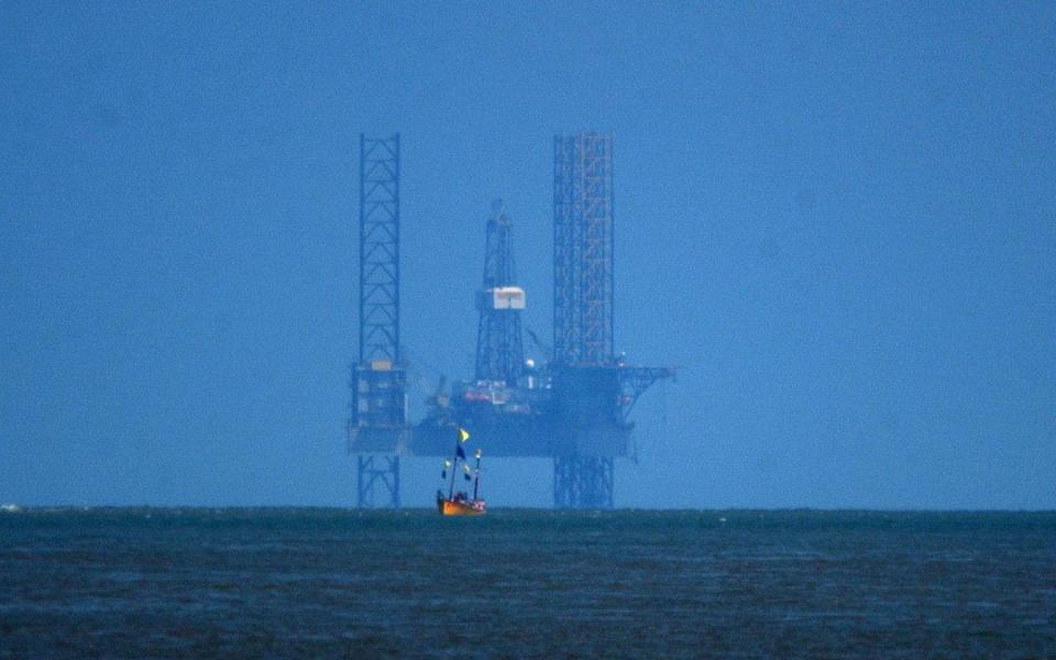 Eine Ölplattform von Petrofac in der Nordsee – Rui Vieira/PA Wire