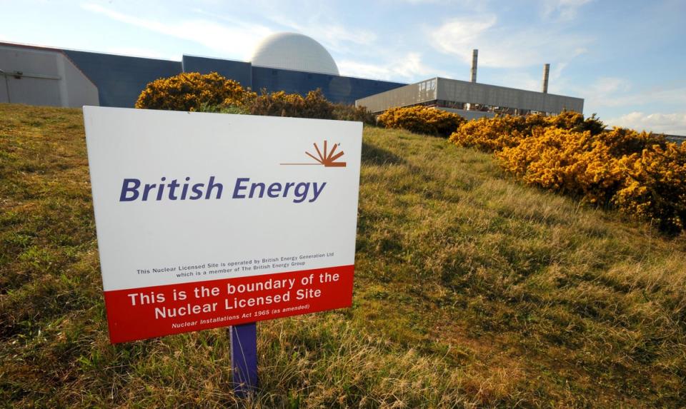 Sizewell B Nuclear Power Station in Suffolk (Fiona Hanson/PA) (PA Wire)