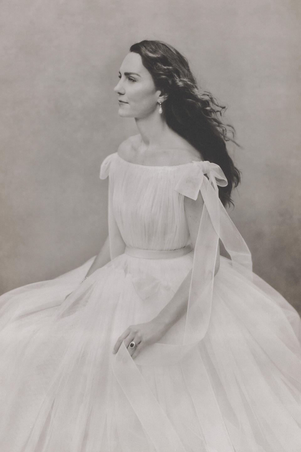 Paolo Roversi, The Princess of Wales, when The Duchess of Cambridge , 2021. Royal Collection Trust / © His Majesty King Charles III 2024.
