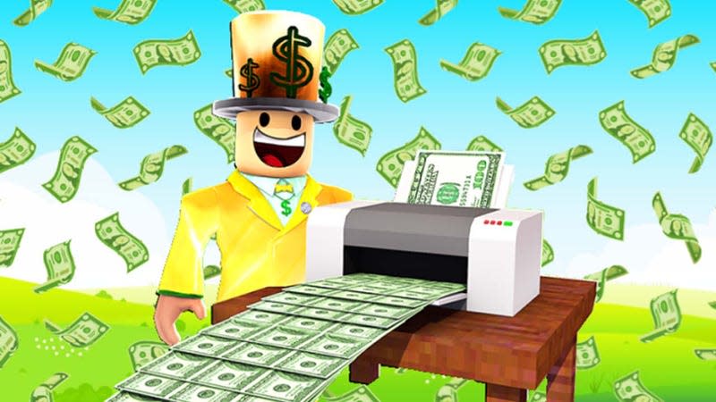 Screenshot: <a class="link " href="https://www.roblox.com/games/7988120716/Money-Printing-Tycoon" rel="nofollow noopener" target="_blank" data-ylk="slk:Capital Bread / Roblox / Kotaku;elm:context_link;itc:0;sec:content-canvas">Capital Bread / Roblox / Kotaku</a>