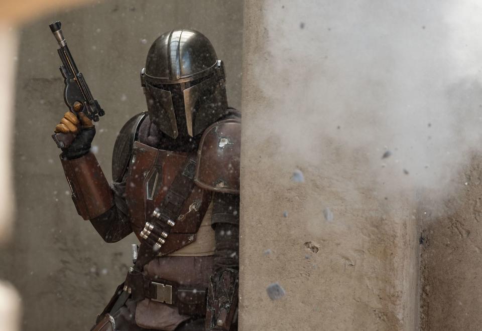 Szene aus Disneys "The Mandalorian". (Bild: ddp/INTERTOPICS/LMKMEDIA Ltd.)