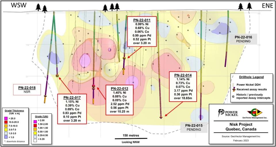 Power Nickel Inc., Tuesday, February 28, 2023, Press release picture