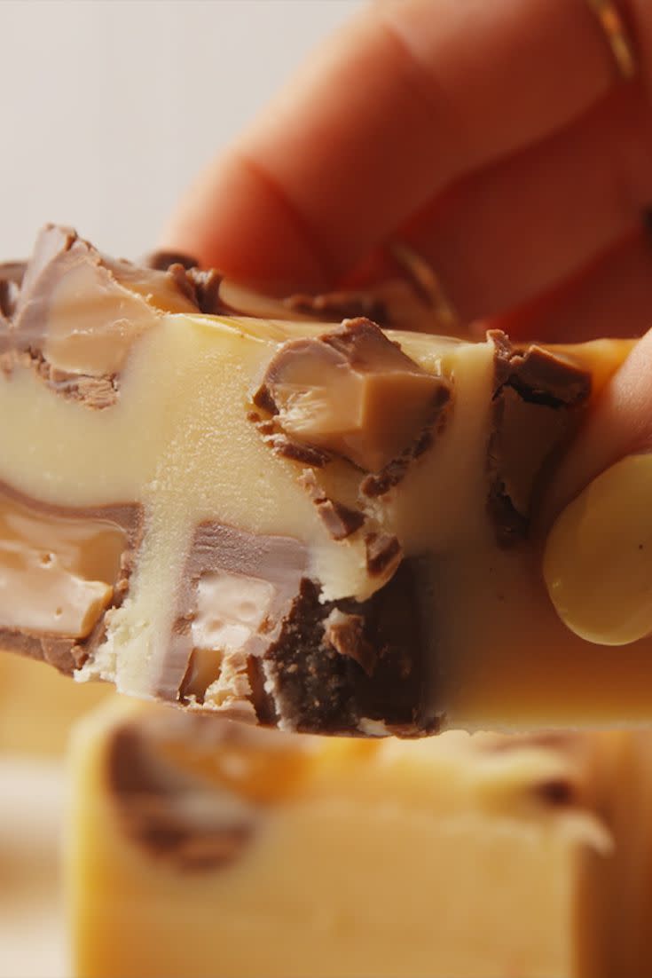 Caramel Rolo Fudge