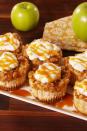 <p>You won't be able to eat just one.</p><p>Get the recipe from <a href="https://www.delish.com/cooking/recipe-ideas/recipes/a56584/apple-crisp-cheesecakes-recipe/" rel="nofollow noopener" target="_blank" data-ylk="slk:Delish;elm:context_link;itc:0;sec:content-canvas" class="link ">Delish</a>. </p>