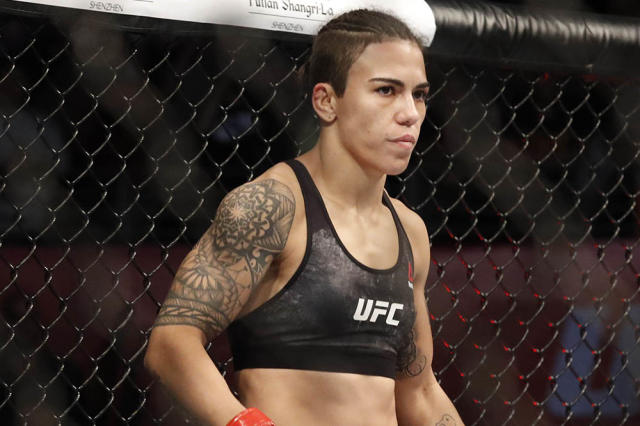 Out UFC fighter Jessica Andrade wins title with body slam KO you've gotta  see - Outsports