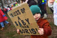 Youth climate protest in Bristol