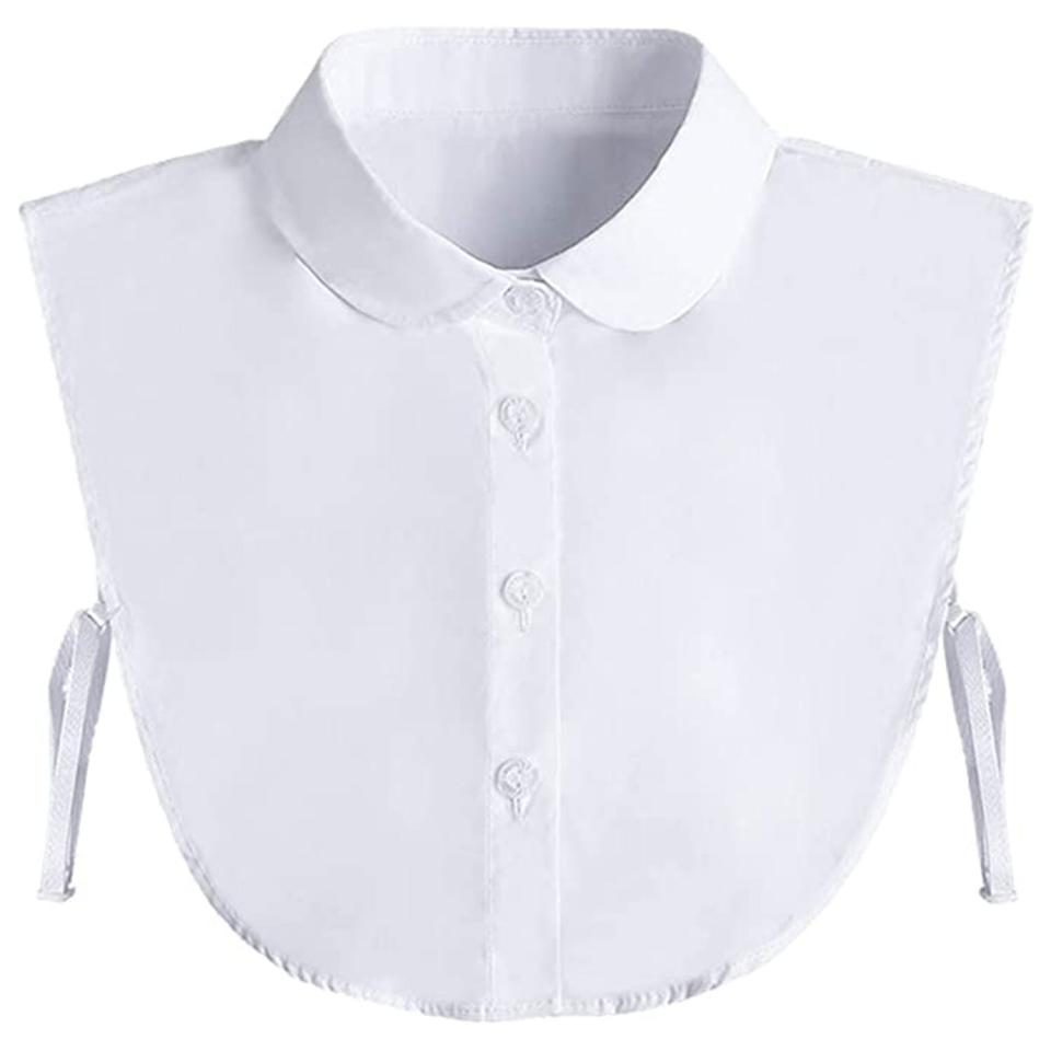 Fake Collar Detachable Dickey Collar Blouse Half Shirts Peter Pan Faux False Collar