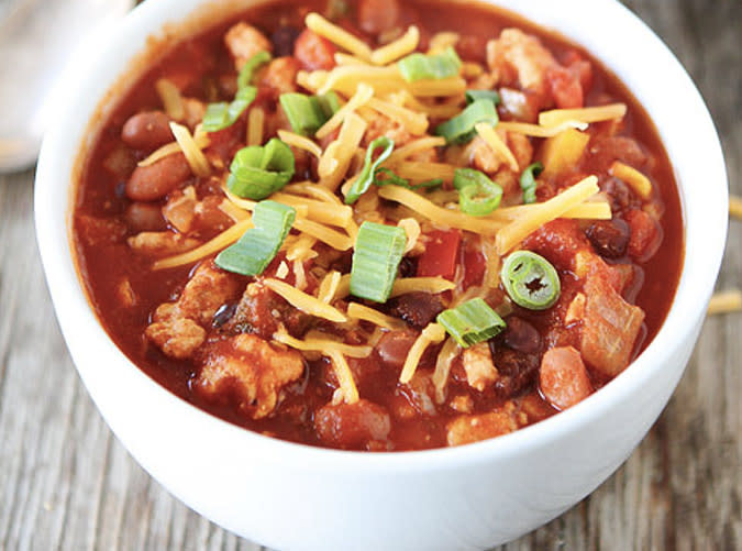 Slow-Cooker Turkey Chili