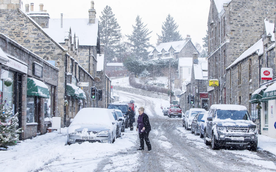 In pictures: Snow blankets Britain