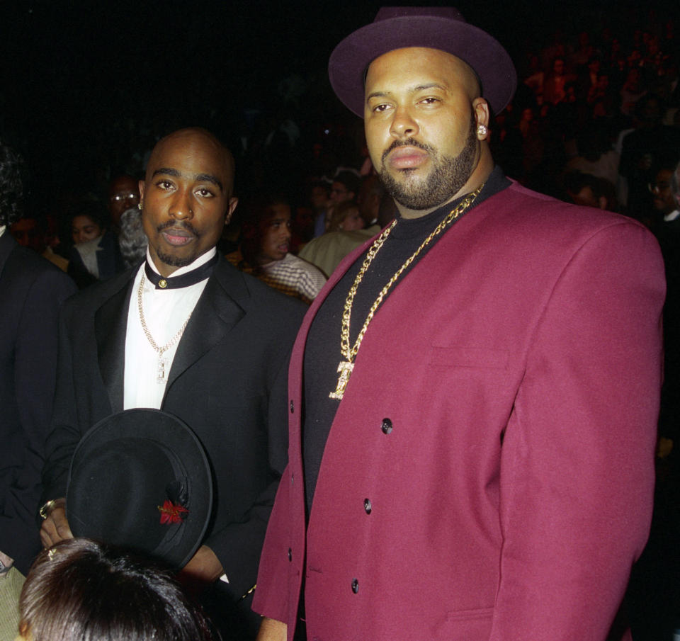 2Pac and Suge Knight