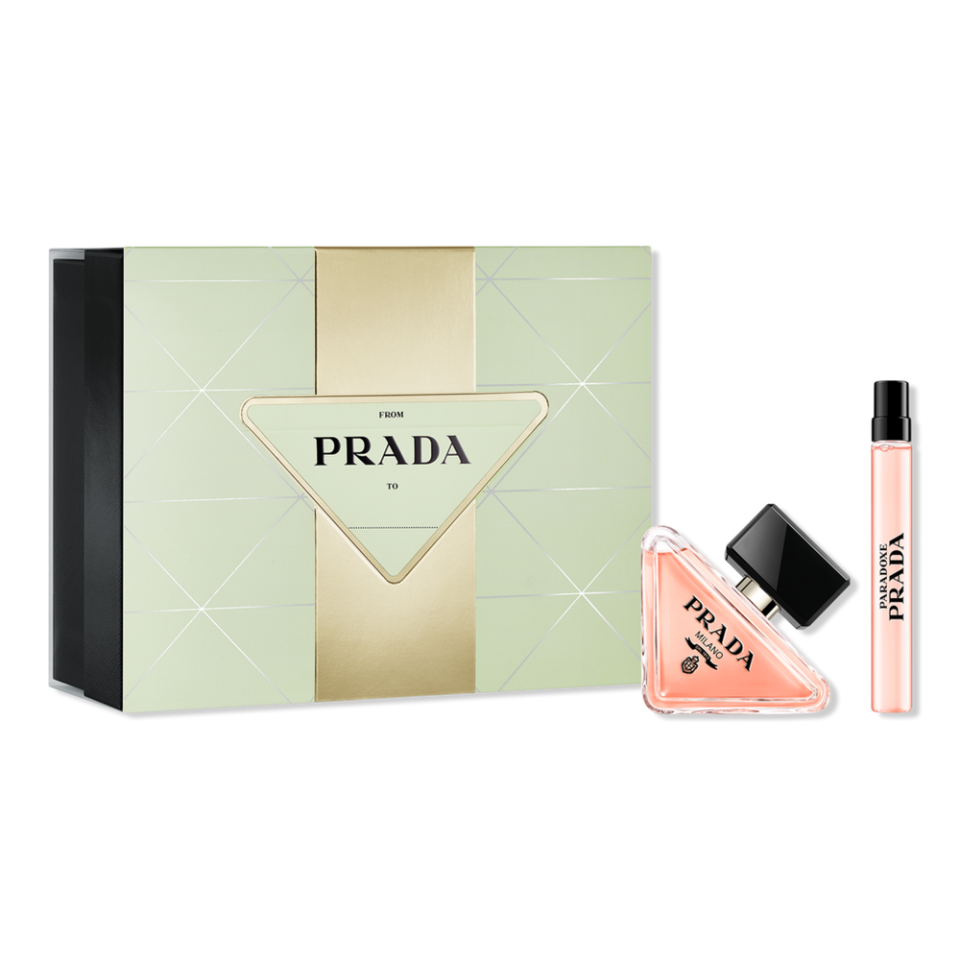 <p><a href="https://go.redirectingat.com?id=74968X1596630&url=https%3A%2F%2Fwww.ulta.com%2Fp%2Fparadoxe-eau-de-parfum-womens-2-piece-gift-set-pimprod2042049&sref=https%3A%2F%2Fwww.townandcountrymag.com%2Fstyle%2Fbeauty-products%2Fg45704191%2Fbest-perfume-gift-sets%2F" rel="nofollow noopener" target="_blank" data-ylk="slk:Shop Now;elm:context_link;itc:0;sec:content-canvas" class="link ">Shop Now</a></p><p>Prada Paradoxe Eau de Parfum Women's 2-Piece Gift Set</p><p>ulta.com</p><p>$130.00</p>