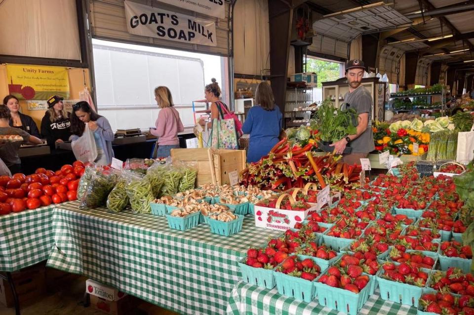 The Charlotte Regional Farmers Market is one of four-state operated farmers markets.