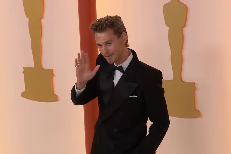 Austin Butler. Oscar 2023 . Alfombra roja