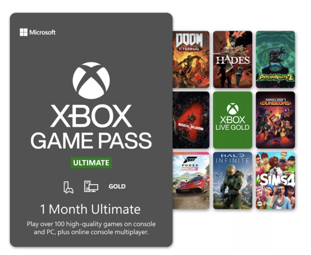 Xbox Game Pass Ultimate 1 Month Subscription (digital) : Target