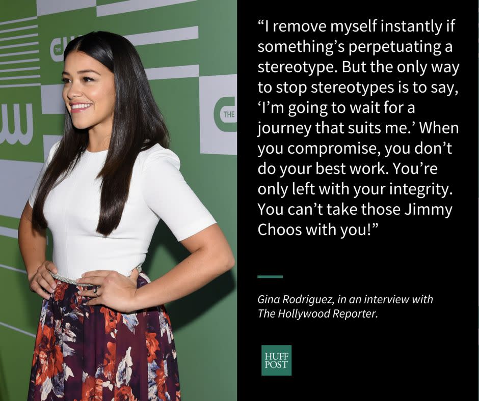 <p><a href="http://www.huffingtonpost.com/2015/05/28/gina-rodriguez-stereotypes_n_7464080.html">Roundtable</a>&nbsp;with The Hollywood Reporter</p>