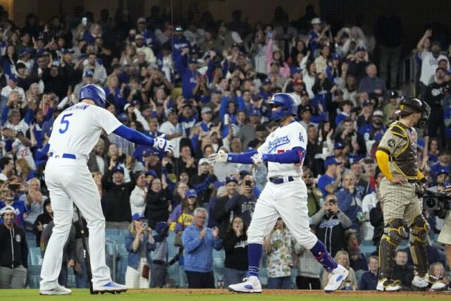 Mookie Betts and Freddie Freeman provide electricity in Dodgers' win over  Padres