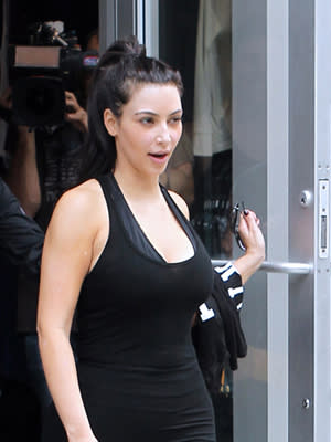 <div class="caption-credit"> Photo by: Getty Images</div><b>Kim Kardashian.</b> If only we could look this great when we leave the gym…oh wait- we can!<b><br> Related: <a rel="nofollow noopener" href="http://www.cosmopolitan.com/advice/health/foods-that-burn-fat?link=rel&dom=yah_life&src=syn&con=blog_cosmo&mag=cos" target="_blank" data-ylk="slk:7 Foods That Burn Fat;elm:context_link;itc:0;sec:content-canvas" class="link ">7 Foods That Burn Fat</a></b>