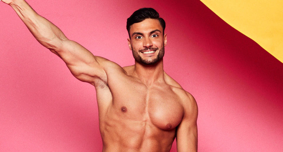 Davide Sanclimenti - Love Island 2022. (ITV)