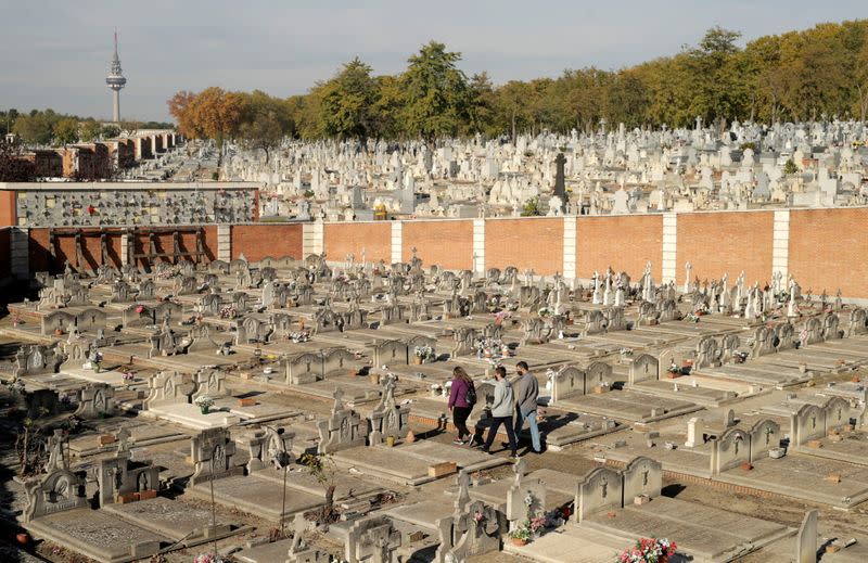 All Saints Day in Madrid