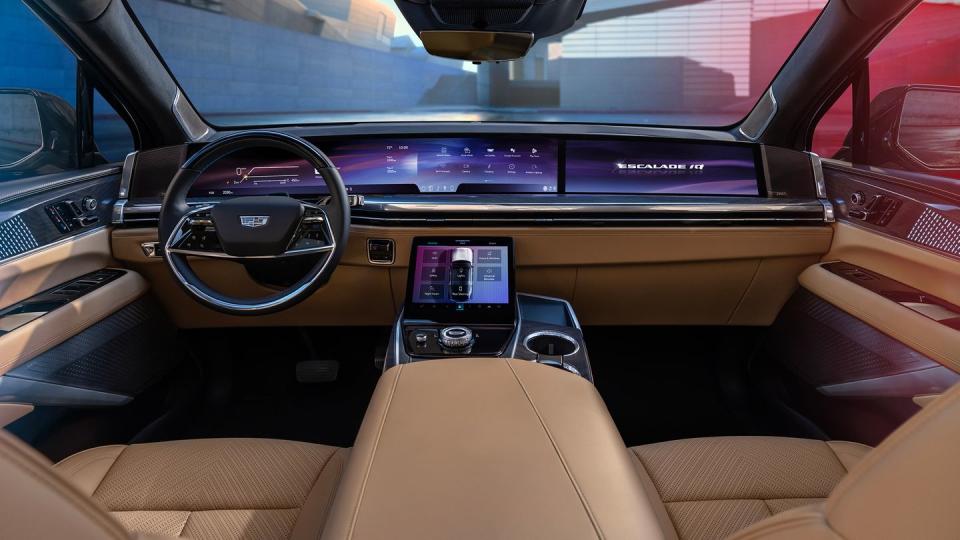 2025 cadillac escalade iq interior