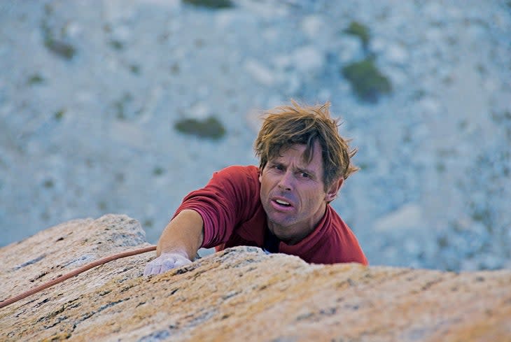 Rock climber Peter Croft.