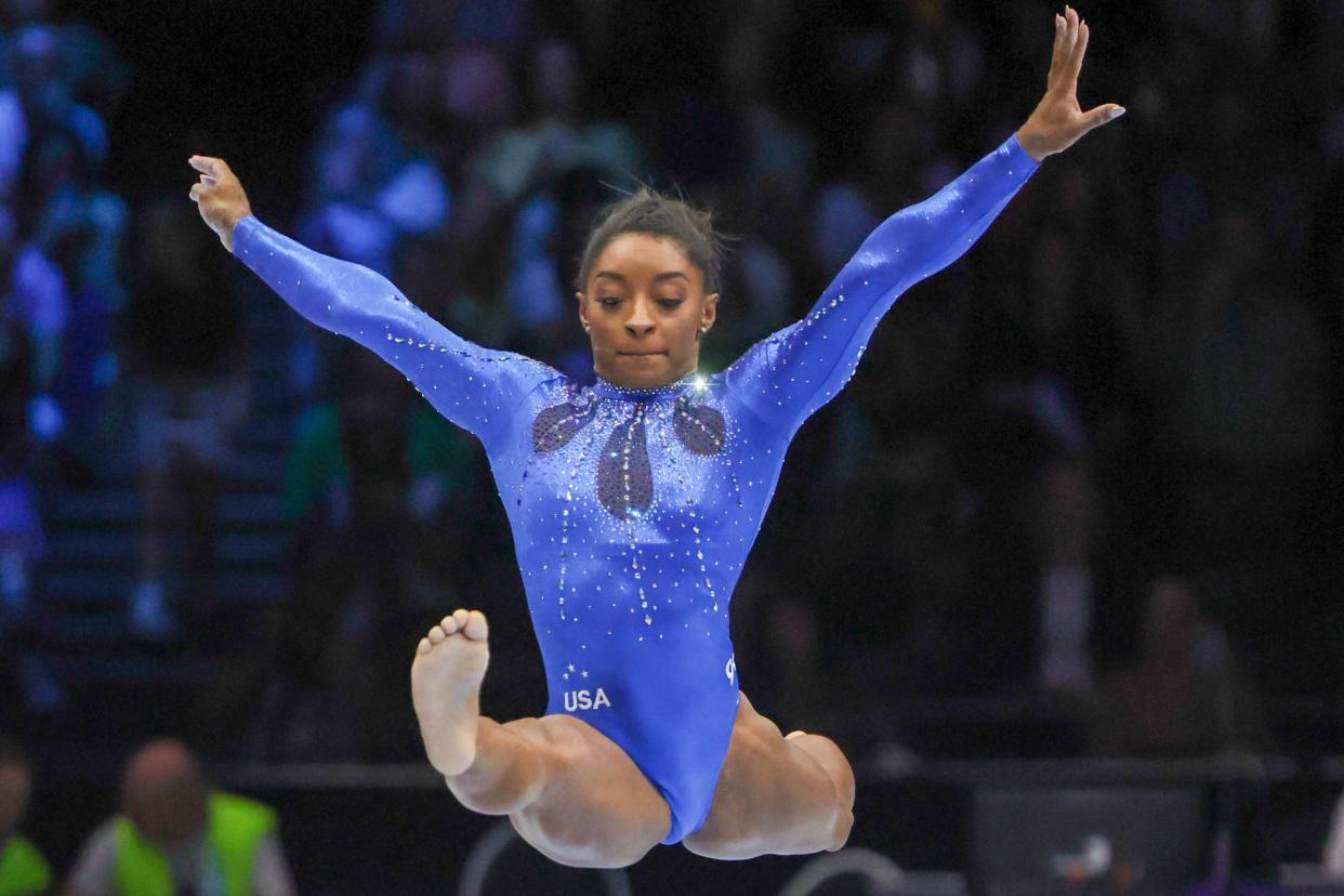 Simon Biles ganó su primer campeonato del mundo también en Amberes, hace 10 años. (Foto:EFE).