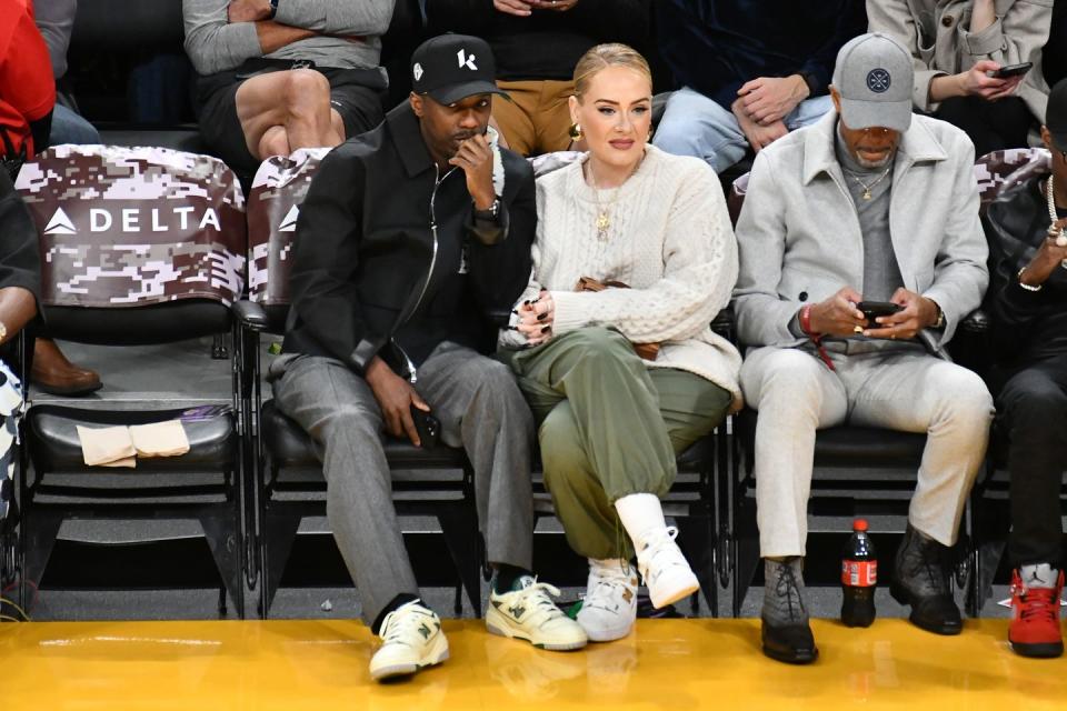 adele new balance 550 sneakers