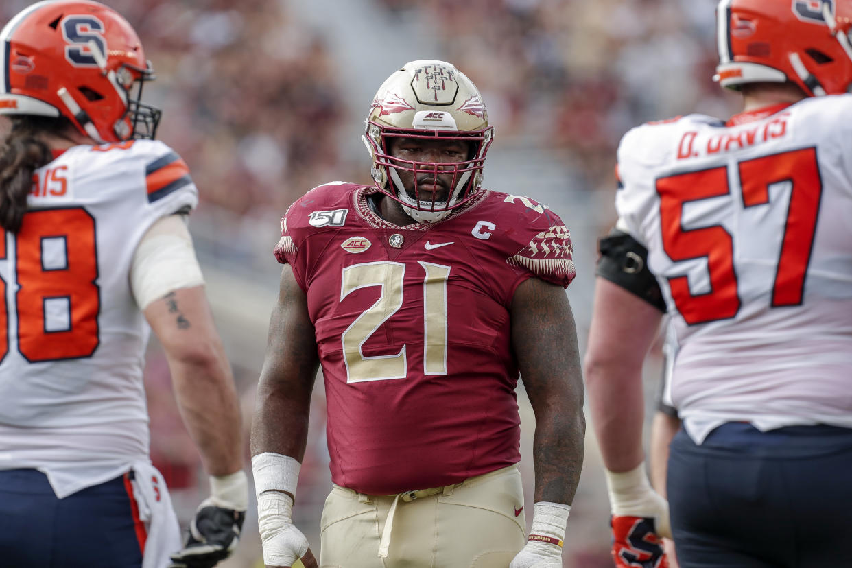 Marvin Wilson is a team captain. (Photo by Don Juan Moore/Getty Images)