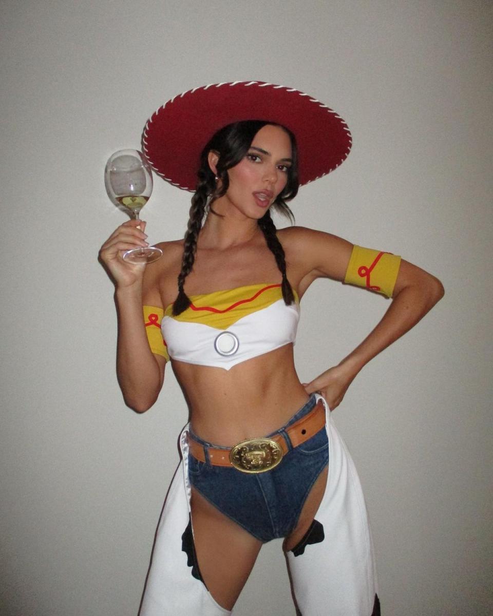 Kendall Jenner as Jessie from Toy Story (Kendall Jenner/Instagram)