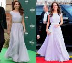 <p>Kate Middleton <a href="https://www.townandcountrymag.com/society/tradition/a37940440/kate-middleton-earthshot-prize-alexander-mcqueen-photos/" rel="nofollow noopener" target="_blank" data-ylk="slk:recycled an Alexander McQueen;elm:context_link;itc:0;sec:content-canvas" class="link ">recycled an Alexander McQueen </a> gown that she first wore to a BAFTA event in Canada in 2011, pulling the piece out for the green carpet of the sustainability-minded first ever Earthshot Prize Awards on October 17, 2021. </p>