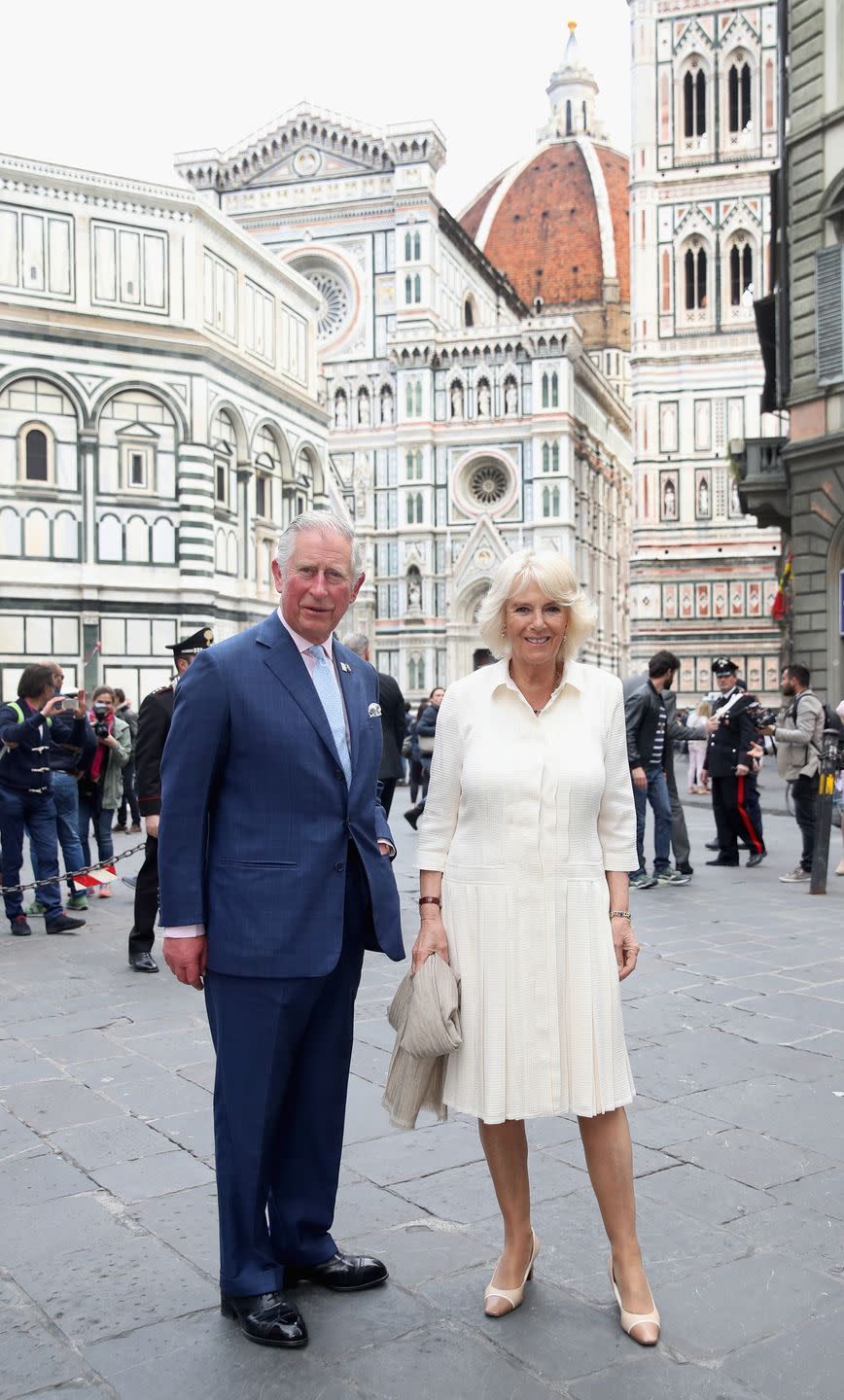 <p>In April 2017, Charles and Camilla traveled to Florence, Italy while on a royal visit to the country.</p>