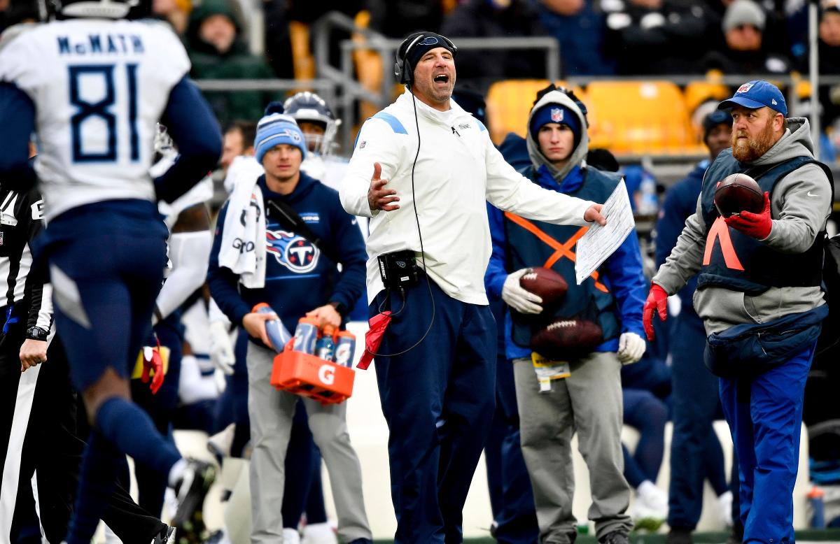 Was Titans' Racey McMath down via his shin on controversial fumble call vs.  Steelers? You decide.