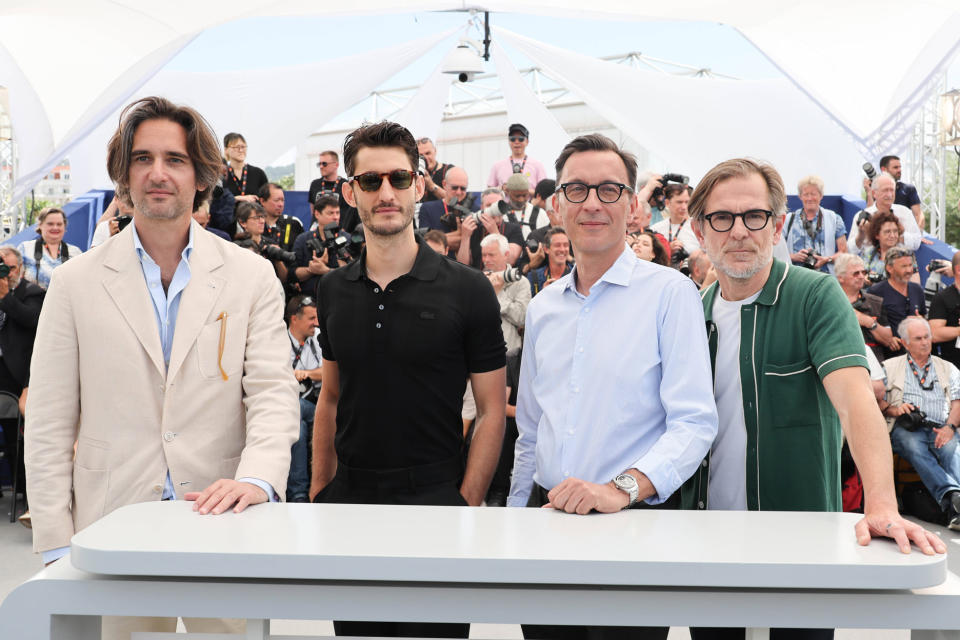 Dimitri Rassam, Pierre Niney, Matthieu Delaporte et Alexandre de La Patellière