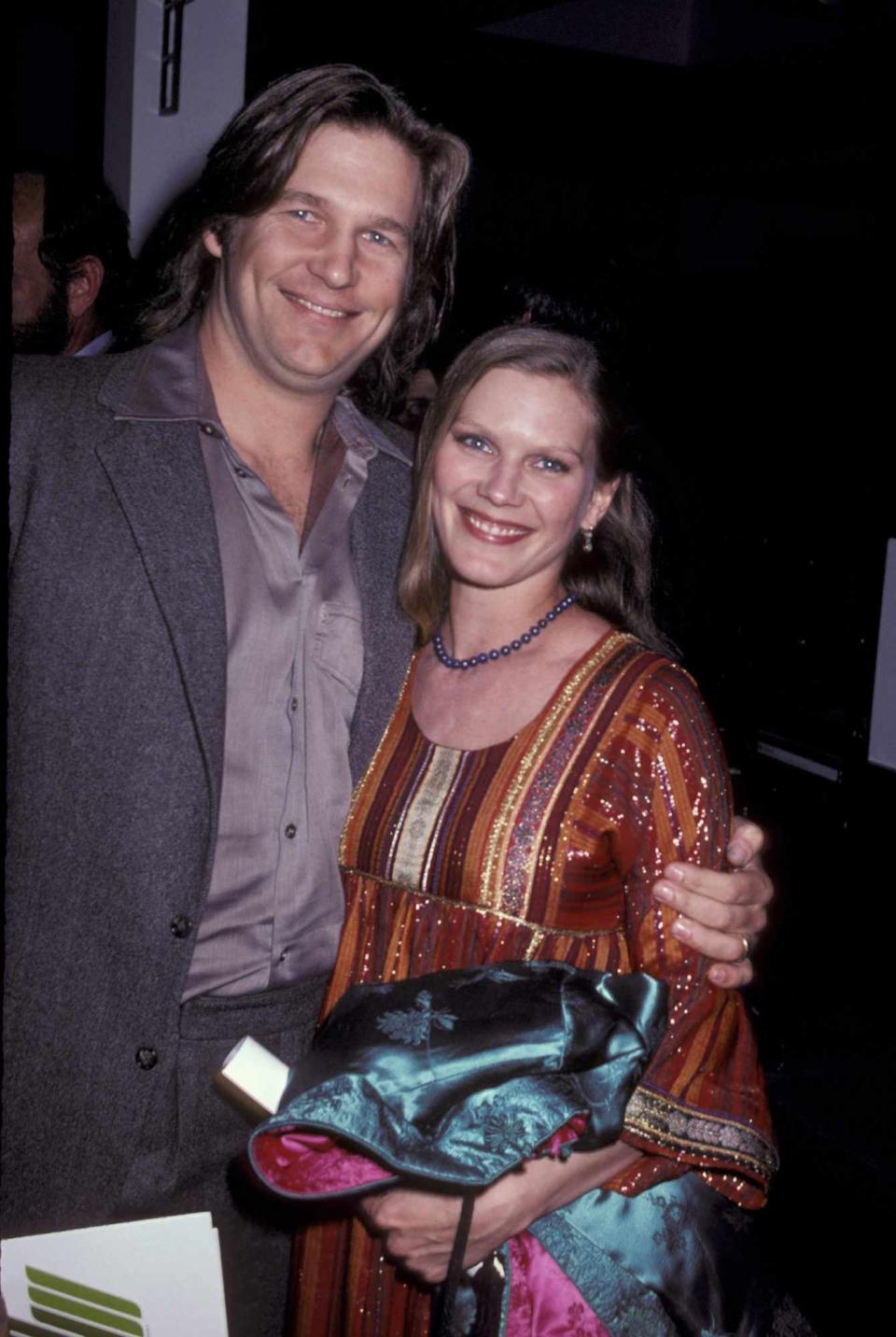 <p>Jeff and Susan at a Los Angeles event to end world hunger in 1981.</p> <p>"What I'm most proud of is what my fame has allowed me to do to make a difference," <em>The Old Man</em> star told PEOPLE, pointing to his work with nonprofit <a href="https://www.nokidhungry.org/" rel="nofollow noopener" target="_blank" data-ylk="slk:No Kid Hungry;elm:context_link;itc:0;sec:content-canvas" class="link ">No Kid Hungry</a> and environmentalist <a href="https://paulhawken.com/" rel="nofollow noopener" target="_blank" data-ylk="slk:Paul Hawken;elm:context_link;itc:0;sec:content-canvas" class="link ">Paul Hawken</a>.</p>