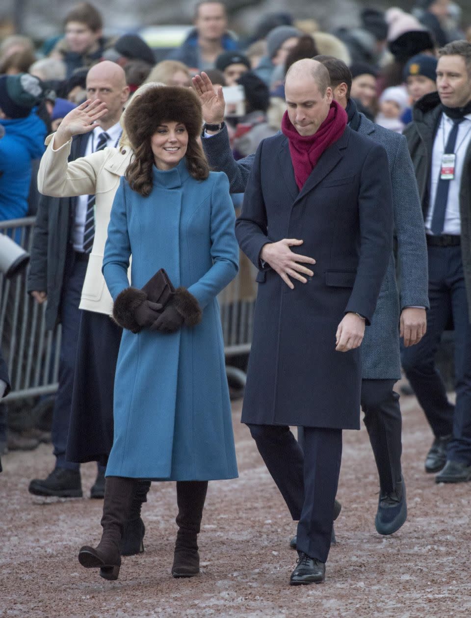 Kate seems to have stepped up her royal duties considerably since Meghan Markle arrived on the royal scene. Photo: Getty Images