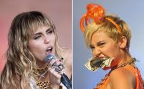 Das Entsetzen war groß, als Miley Cyrus 2012 ihren neuen Haarschnitt präsentierte: Der Ex-Disney-Star hatte seine langen Locken gegen einen platinblonden Pixie-Cut getauscht. "Mein Vater sagte mir mal, Meinungen sind wie A****löcher, jeder hat sie", twitterte sie selbstbewusst. "Ich liebe meine Haare, fühle mich glücklich, hübsch und frei." (Bild: Ian Gavan/Scott Barbour/Getty Images)