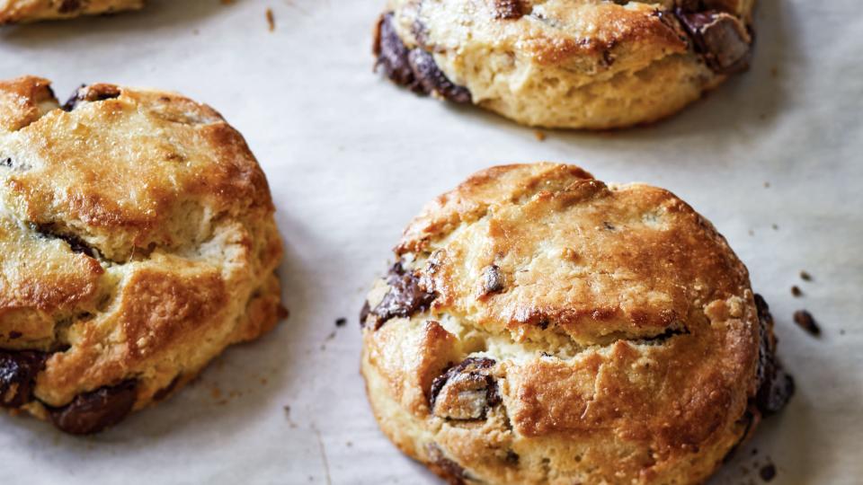 Ina Garten's Chocolate Pecan Scones