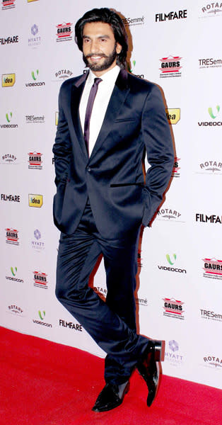 Spotted at the Filmfare nomination bash