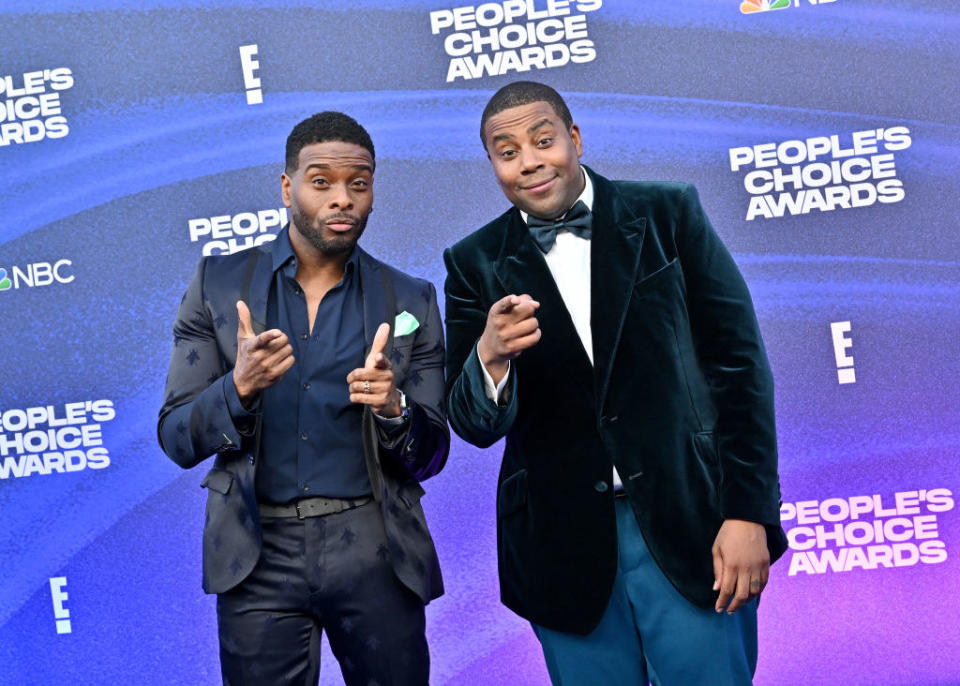 Kel Mitchell and Kenan Thompson attend the 2022 People's Choice Awards