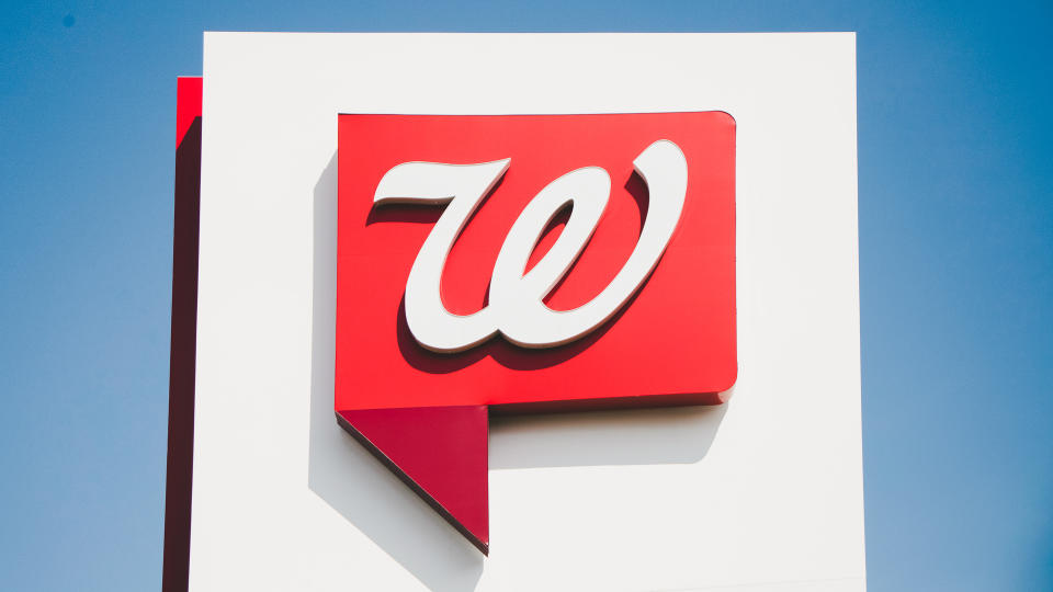 Walgreens pharmacy sign