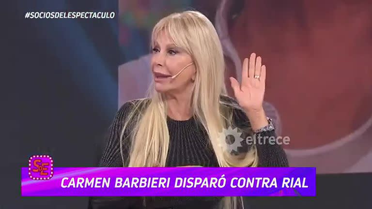 Graciela Alfano renunció a Socios del espectáculo (Foto: Captura de video)