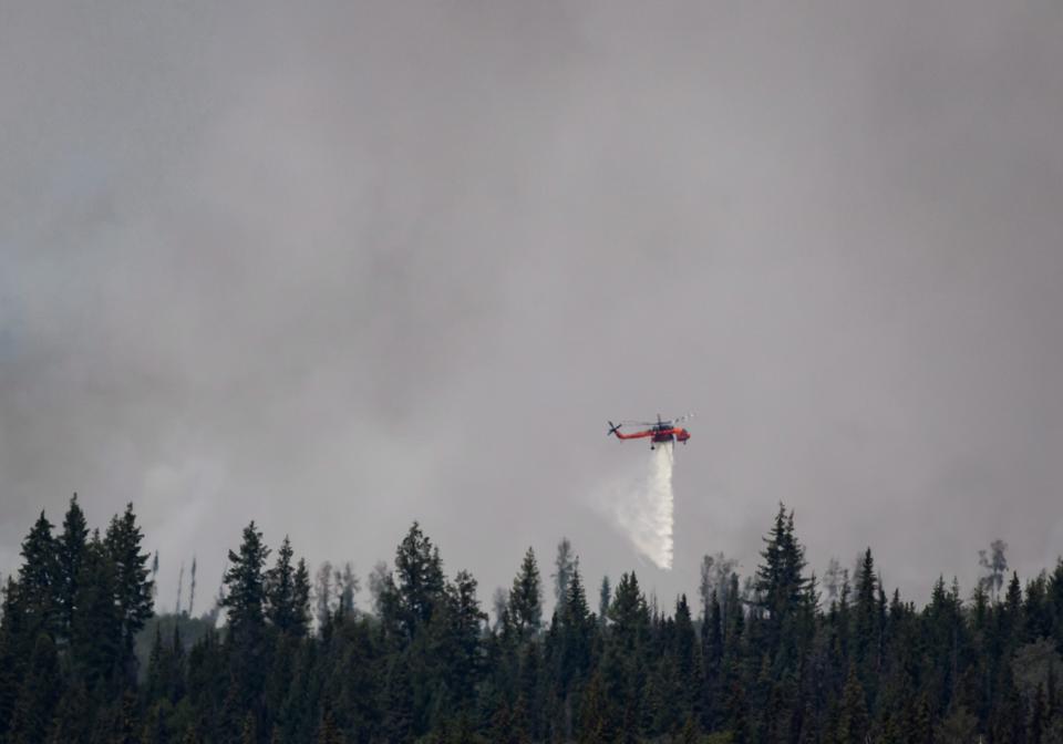 PHOTOS: B.C. wildfires choke western Canada in smoke