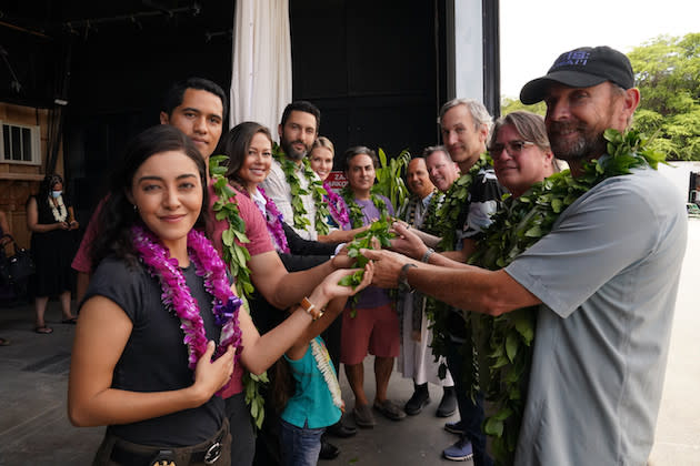 NCIS Hawaii Cast Blessing