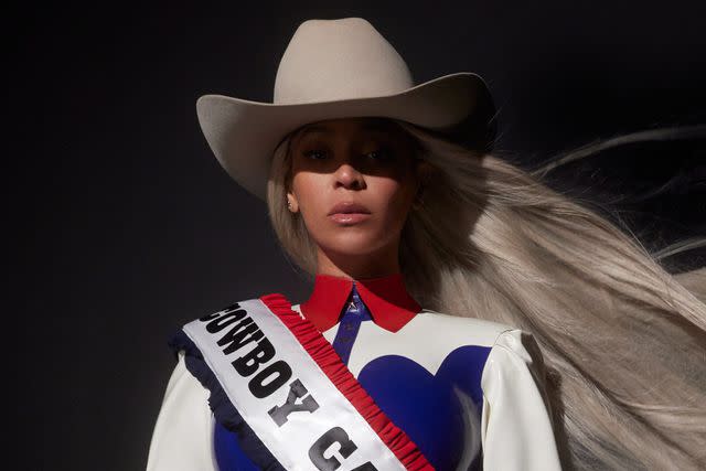 <p>Blair Caldwell</p> Beyoncé promo shot for 'Cowboy Carter'