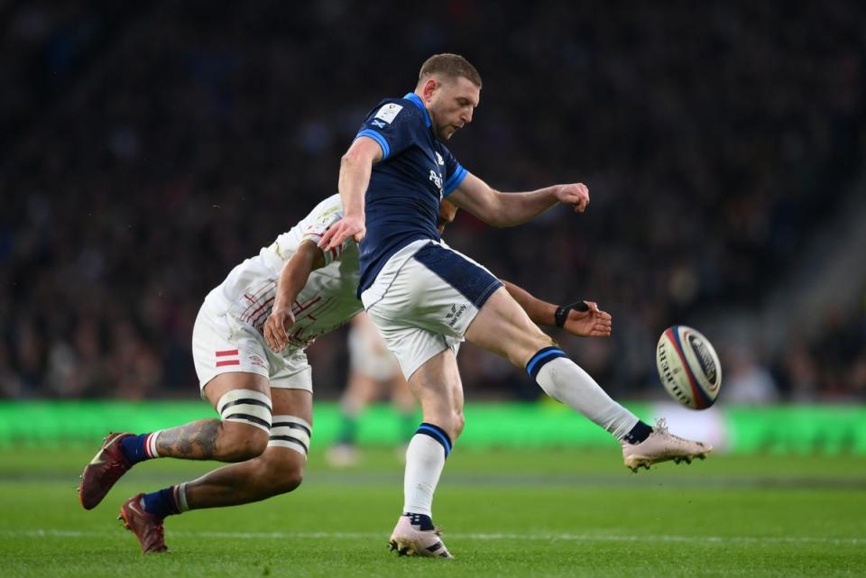 Hassling Finn Russell will be key for England (Getty Images)