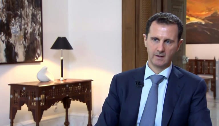 Russia and the West have been at loggerheads over the fate of Syrian president Bashar al-Assad (pictured), a major sticking point in efforts to solve a crisis that has killed more than 250,000 people since 2011