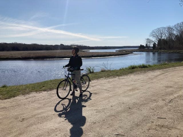 A previous Bike to the Beach ride from Partners Village Store in Westport.