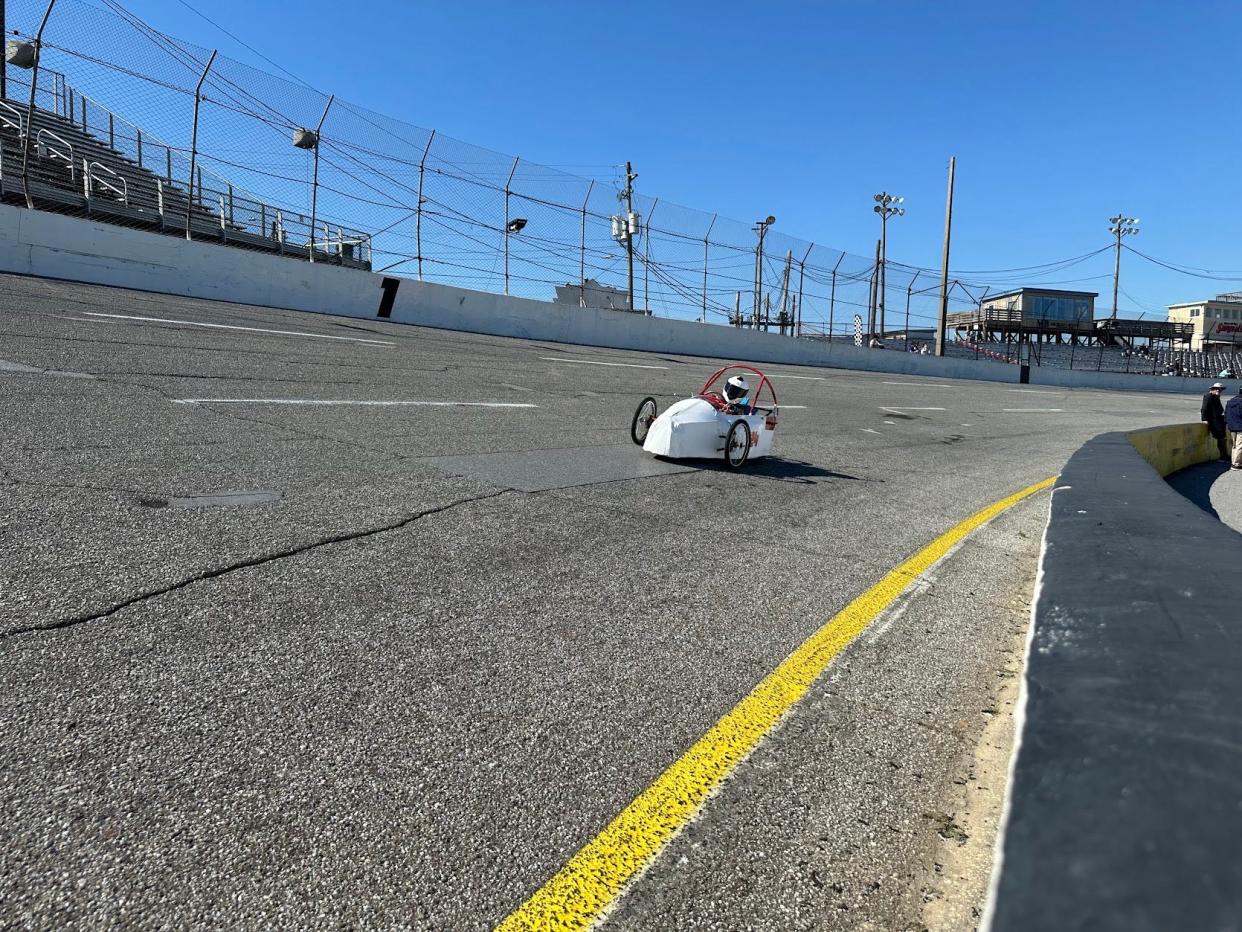 The Crestview High School automotive class took part in the 20th Electrathon America 120 at Five Flags Speedway.